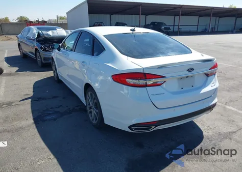 2017 Ford Fusion Se z USA, uszkodzony, nr VIN 3FA6P0T94HR326207